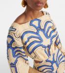 Льняное платье миди Johanna Ortiz, желтый - фото 4