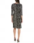 Платье-миди с принтом от Joseph Ribkoff - фото