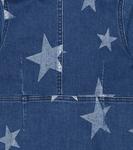 Джинсовое платье с принтом Stella McCartney Kids, синий - фото 3