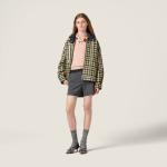 Кашемировый пуловер-поло MIU MIU, пудрово-розовый - фото 2