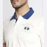 Поло пике La Martina, белый - фото 3