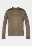 Топ Reebok TRAIN LONG SLEEVE TECH, Army Green/Dark Green - фото 5