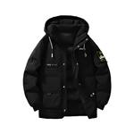 Jeep Унисекс пуховик, Black - фото