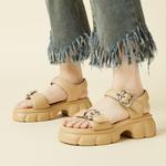 Сандалии женские Kaiser, бежевый - фото 11