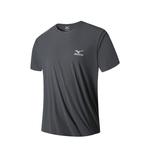 Футболка унисекс Mizuno, серый - фото