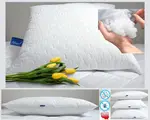 Подушка Micro NOVA White 65x65 см. Гипоаллергенная. Kam-Pol - фото 12
