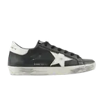 Кроссовки Golden Goose Wmns Superstar Black White, черный - фото