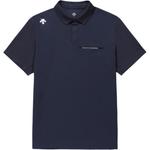 Мужская поло DESCENTE, синий - фото 6