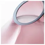 Стеклянная ваза, розовая, 17 см, SANNOLIK IKEA - фото 4