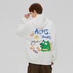 Толстовка унисекс Achs Awake, бордовый - фото 6