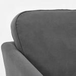 2-местный диван EKHOLMA IKEA, темно-серый - фото 4