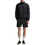 Куртка мужская Stone Island Compass-badge Crinkle, черный - фото 5