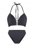 Комплект бикини Linga Dore padded bikiniset Triangle, черный - фото