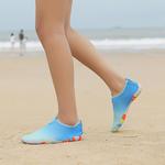 Водные туфли, водные носки-без носка с легким надеванием, быстро сохнущая дышащая сетчатая ткань Suxiaur, светло-голубой - фото 9