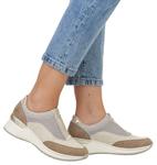 Слипоны Rieker, бежевый - фото 2