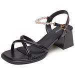 Сандалии женские Agsdon, серебряный - фото 4