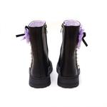 Детские высокие ботинки Idyllic, черный - фото 10