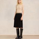 Вязаный топ SS24 женский хаки AMIPARIS - фото 5