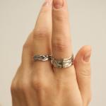 Кольцо Luna Burker, золото - фото 6