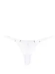 Прозрачные трусы-стринги Mini Maison Close, белый - фото 2