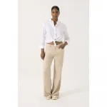 Джинсы Garcia Celia Wide, бежевый - фото 4