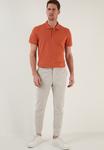 Рубашка-поло Buratti, коньяк - фото
