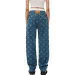 Джинсы с логотипом Alexander Wang, синий - фото 5