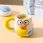 Кружка KAWASIMAYA, [Gift Box Set]Little Duck Sleep Dream Irregular Shape Cup (Includes Spoon) - фото 10