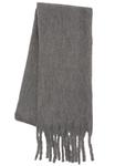 Шарф PULL&BEAR Scarf, Dark Grey - фото 3