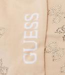 Носки женские Guess Underwear со стразами, бежевый - фото 3