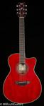 Акустическая гитара Yamaha FSC-TA TransAcoustic Ruby Red - фото 3