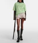 Хлопковые шорты Fondo Acne Studios, Mauve Grey - фото 2