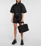 Сумка-тоут Re-Nylon стёганая Prada, черный - фото 5