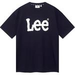 Футболка унисекс черная Lee, черный - фото