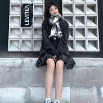 Вязаный шарф унисекс, Black+Black, Butterfly Box - фото 4