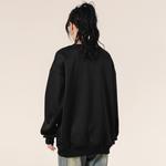 Свитшерт унисекс SESAME STREET, черный[Круглый вырез с флисовой подкладкой] - фото 8