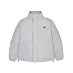 Куртка пуховая мужская серая New Balance - фото