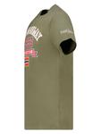 Футболка Geographical Norway, хаки - фото 3