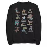 Мужской свитшот с логотипом команды Marvel Avengers, Black Licensed Character, черный - фото