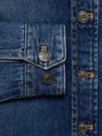 Куртка межсезонная MANGO KIDS Ledger, Blue Denim - фото 4