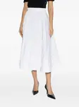 Юбка клеш Moschino, белый - фото 3