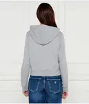 Толстовка Cropped fit Guess Jeans, серый - фото 3