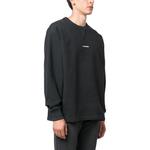 Свитшот из хлопка с принтом логотипа Acne Studios, черный - фото 6