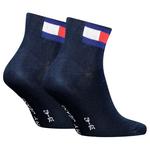 Носки Tommy Hilfiger Flag Quarter 2 шт, разноцветный - фото 2