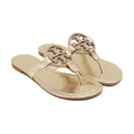 Шлепанцы Miller из кожи с паве Tory Burch, золотой - фото 2