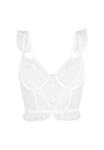 Бюстгальтер-бралетт LingaDore, белый - фото