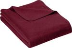 Одеяло Erwin Müller 162107, 150x1x200 см, бордовый - фото