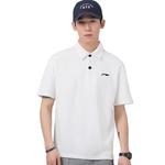 LINING Поло унисекс белое - фото 4