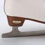 HEAD Коньки для фигурного катания F200 для начинающих, взрослые и детские, с сумкой, чехлами и наколенниками, размер 36 - фото 8