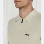 Свитер обычного кроя Boss, бежевый - фото 4